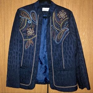 Alfred dunner women’s open front jacket size 12